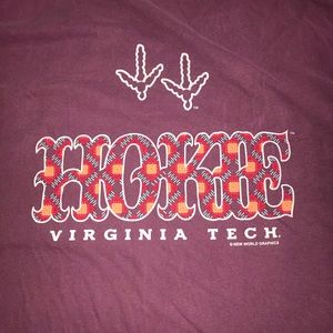 Virginia Tech Comfort Colors Tee